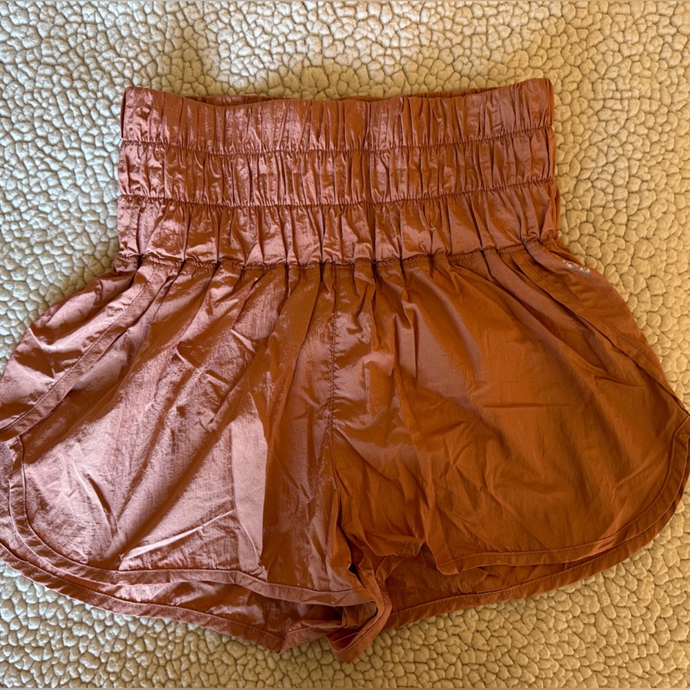 FP Movement Way Home Shorts Size Medium Brushed Apricot